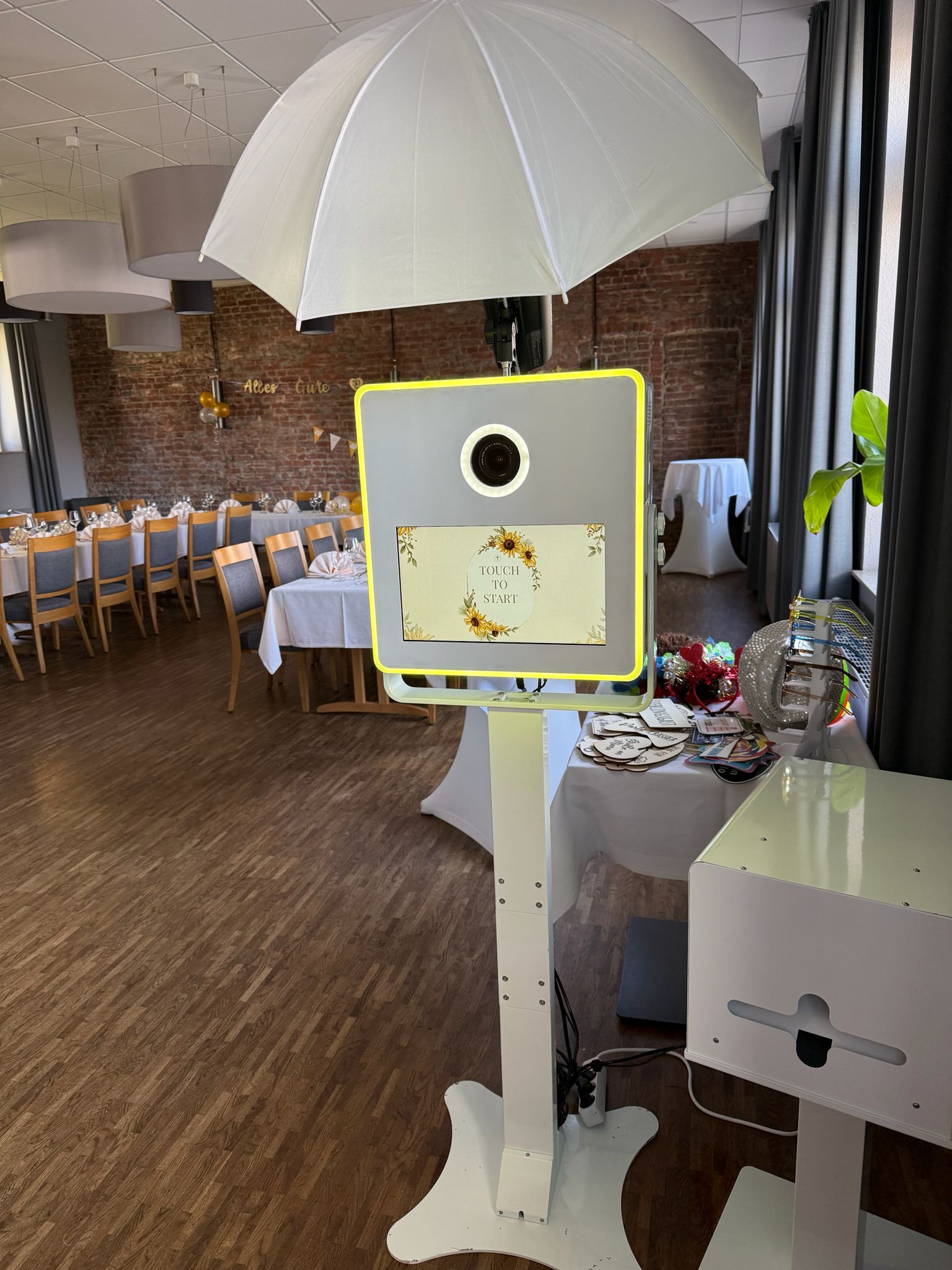 Fotobox Geburtstag Sonnenblumen