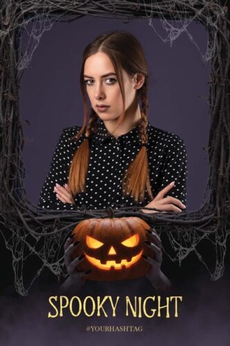 Halloween Spooky Night Layout