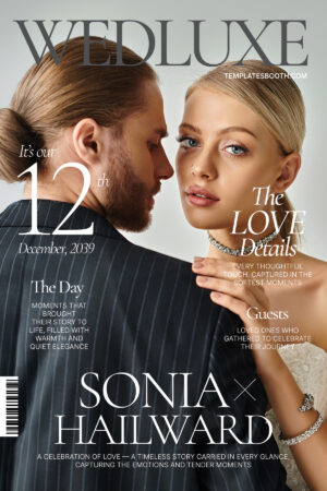 Wedding Magazine Layout