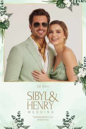 Soft Green Wedding Layout